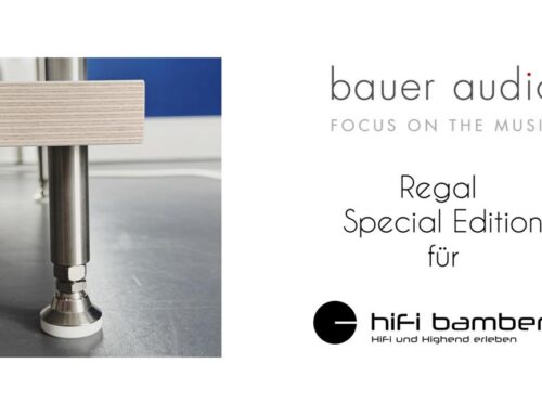 Neu im Showroom: Die hifi Bamberg Special Edition von Bauer Audio